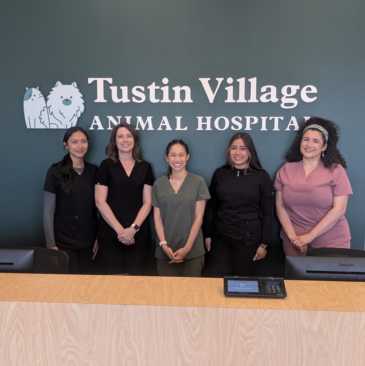 The team at Tustin Village Animal Hospital